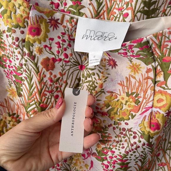 Anthropology Mare Mare Jacquard Mini Skirt - Picture 6 of 10